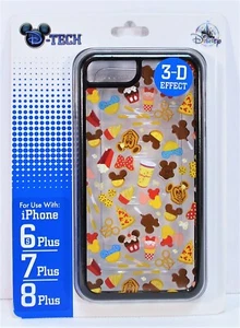 Disney Snacks & Treats 3-D Effect Apple Iphone 6S/7/8 Plus Cellphone Case NEW - Picture 1 of 1