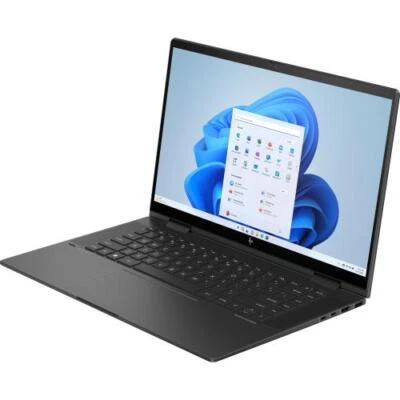 Refurb: HP Envy x360 15.6" FHD Touch 2-in-1 R7-7730U 16GB RAM 512GB SSD Black - Image 1 of 4