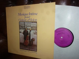 Musique Intime pour Guitare et Violin, Rudolf Wangler Roman Totenberg LP 1973 - Imagen 1 de 3