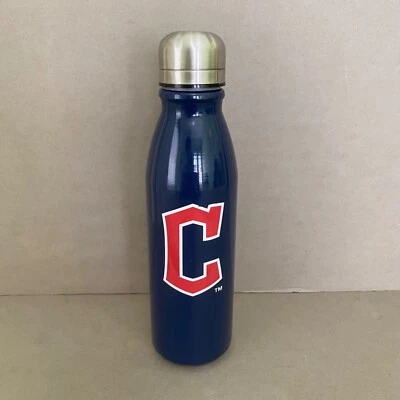 ⚾MLB Cleveland Guardians Bally Sports Great Lakes Metal Water Bottle Trademark C - Image 1 of 4