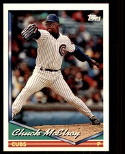 1994 Topps Chuck McElroy Baseball Card #613