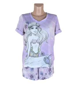 Disney Größe S Arielle kleine Meerjungfrau Erwachsene Pyjama Shorts Set - Bild 1 von 7