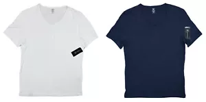 INC International Concepts Solid Short Sleeve V-Neck Men's T-Shirt NWT - Picture 1 of 6
