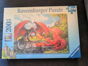 Ravensburger Puzzle 200 XXL Pieces Dueling Dragons NEW SEALED 2012 127085 - Picture 1 of 3