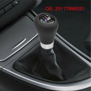 M Sport Leder Schaltknauf Schalthebel 5 Gang Für BMW E30 E28 E36 E46 Z3 - Bild 1 von 5