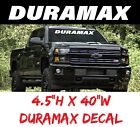 Duramax Decal Diesel Windshield Graphic, Window Custom Chevy Vinyl Silverado 336