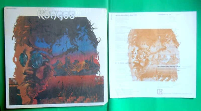 JOHN KONGOS VINYL LP RECORD ELEKTRA EKS-75019 SELF TITLED NM LYRICS SHEET NM - Image 1 of 2