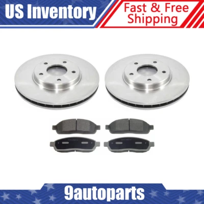 Rotores de freno delanteros y pastillas de freno de cerámica para Jaguar XJ8 1998-2001 Foto 1 de 4