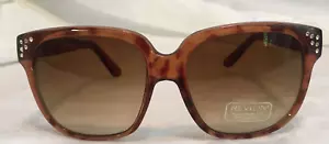 Revlon Sonnenbrille Damen Schildpatt Schmetterling 100% UV-Schutz Strass NEU - Bild 1 von 12