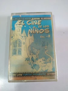 El Cine de los niños Lion King Pinocchio Ristogatos - Cinta Cassette Nueva - Picture 1 of 3