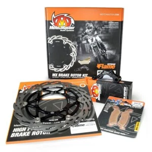 Moto-Master Flame Oversize 240mm Fixed Rear Brake Kit for 2004-2023 KTM 450 EXCF - Picture 1 of 3