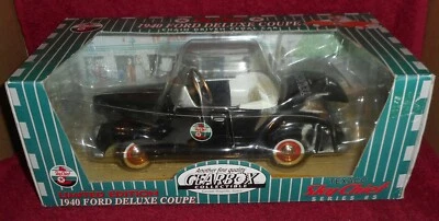 FIRE CHIEF GEARBOX BLACK 1940 FORD DELUXE COUPE LIMITED EDITION BANK NIB  - Image 1 of 4