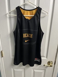 Maglia Nike Team Issued Long Beach State Taglia Large Reversibile 19x26 - Foto 1 di 8