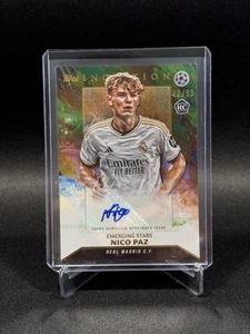 2024 Topps Inception „Nico Paz“ Rookie Auto /99 #Real Madrid - Bild 1 von 2