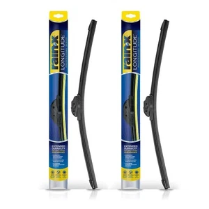 SET-R49830326-FT Rain-X Set of 2 Windshield Wiper Blades Front for VW Chevy Pair - Picture 1 of 6