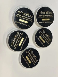 LOT OF 5 X5 NEW MIRENESSE ECLIPSE AGE DEFENCE DAILY FACE & NECK BALM *CLEAR* - Picture 1 of 2
