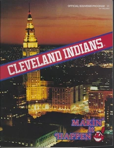 1984 Chicago White Sox @ Cleveland Indians Program/Scorecard Seaver Blyleven HOF - Picture 1 of 3