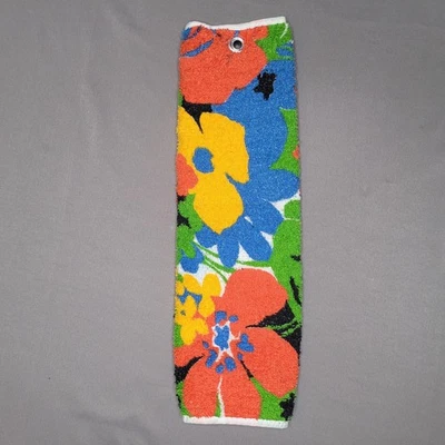 Toalla de cocina colgante floral vintage flores retro años 70 80 baño cocina Foto 1 de 4