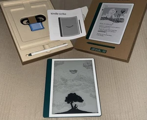 Amazon Kindle Scribe (64 GB) - eReader - con penna premium - verde giada Met - Foto 1 di 5