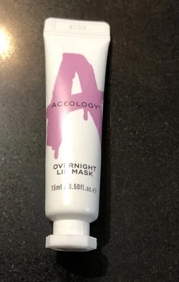 Máscara labial exfoliante, hidratante y suavizante para pasar la noche Aceology 15 ml/.17 oz sellada Foto 1 de 3