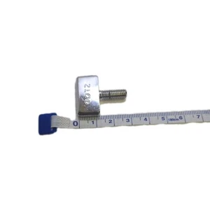 GEWA End pin components Replacement screw for end pin Silver color - Picture 1 of 3