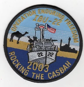 IBU 22 Op Enduring Freedom 2003 - Rocking the Casbah BC Patch Cat. No. C6121 - Picture 1 of 1