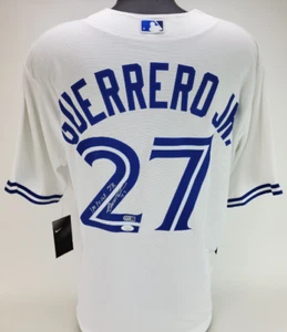 Vladimir Guerrero Jr. "Impaler Jr" Signed Toronto Blue Jays Nike Jersey - Picture 1 of 8