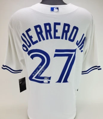 Vladimir Guerrero Jr. "Impaler Jr" Signed Toronto Blue Jays Nike Jersey - Image 1 of 4