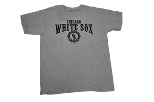 Stitches Mens MLB Chicago White Sox Baseball Ash Gray Shirt New M, L - Picture 1 of 5