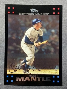 2007 Topps Mickey Mantle #7