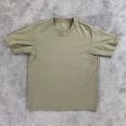 MNG by Mango Mens Green Performance T Shirt Small Regular Breathable