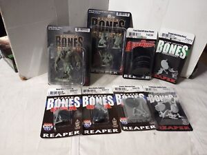  Reaper Bones Fantasy  Miniature Lot DND