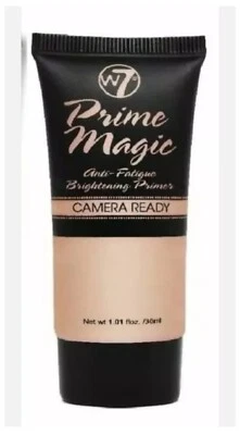 One W7 Prime Magic Camera Ready Brightening Anti Fatigue Primer Discontinued - Image 1 of 2