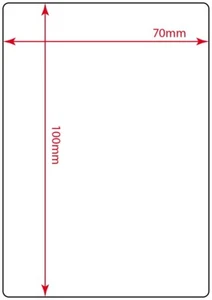 Compatible Avery Berkell Térmico Liso 70mm x 100mm 12 rollos de 500 £75 - Imagen 1 de 1