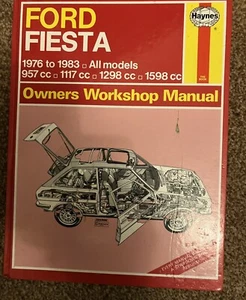 Ford Fiesta - 76-83 - 1989 - No 334 - Haynes Workshop Manual. Quantum Kit Car - Picture 1 of 3