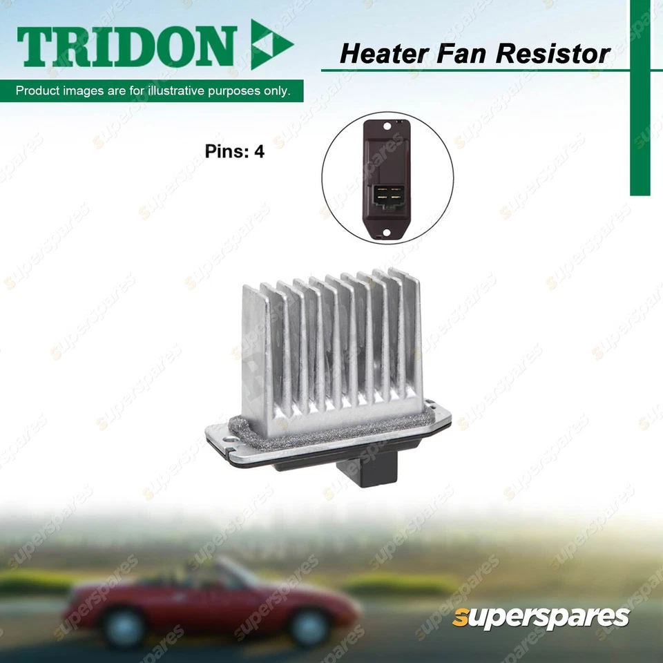 Tridon Heater Fan Resistor for Mitsubishi Lancer 3000 GT FTO GTO Magna Verada - image 1 of 2