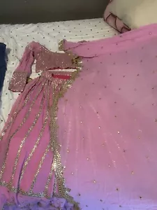 Pink lengha choli for women - Picture 1 of 1