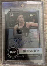 2019 Topps Ufc Museum Collection Mackenzie Dern Autograph 94/99 MA-MD