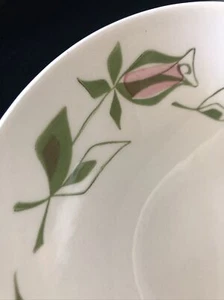 Vintage YOUNG LOVE Cereal Bowls 6 3/8” SET/6 By Royal China MID CENTURY MODERN - Picture 1 of 12