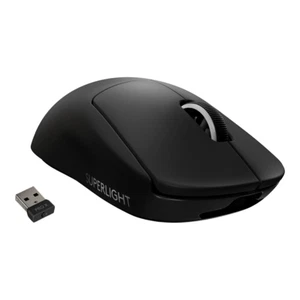 Logitech G PRO X SUPERLIGHT kabellose Gaming-Maus mit HERO 25K Sensor schwarz - Bild 1 von 5