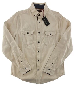 New Jeremiah Shirt Mens Medium Button Up Corduroy Pocket Casual - Picture 1 of 5