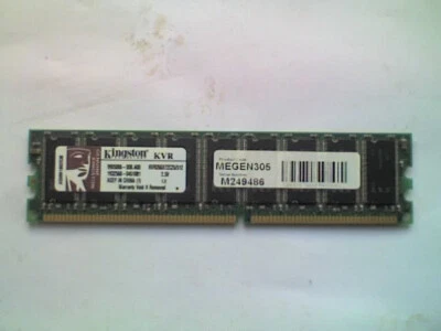 Kingston KVR266X72C25/512 KVR 512MB 266MHz DDR Non-ECC CL2.5 DIMM Memory - M - Image 1 of 3