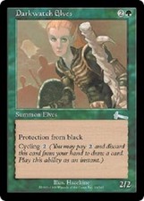 Darkwatch Elves x4 NM-VLP  Magic the Gathering MTG Urza's Legacy, # 99