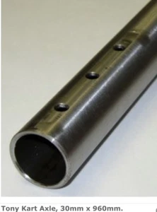 Zero Error 30mm x 960mm OTK Style Karting Axle VERY SOFT 2.3mm Thick Tonykart - Picture 1 of 1