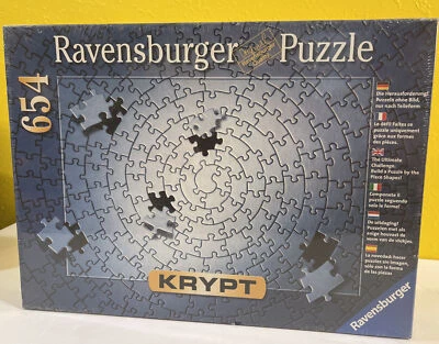 Rompecabezas RAVENSBURGER Silver KRYPT Ultimate Challenge 654 piezas NUEVO Foto 1 de 4