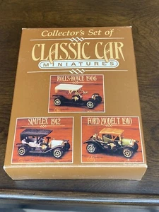 Readers Digest Collectors Car Set ~ 1989 ~ 6 CLASSIC CAR MINIATURES ~ NIB - Picture 1 of 7