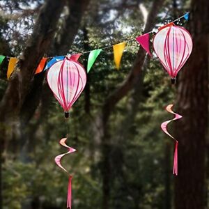 Colorful Rotating Pinwheels 2x Air Balloon Windmill for Happy Outdoor Vibes