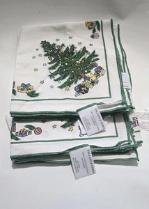 Servilletas Fallani & Cohn (Nikko Árbol de Navidad) 100% Algodón 16" - Juego de 6 Brasil - Imagen 1 de 8