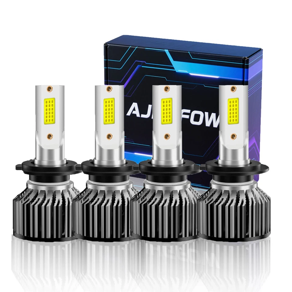 4pcs H7 H7 White LED Headlight Bulb- For Land Rover Range Rover Sport 2006-2009 - Imagem 1 de 4