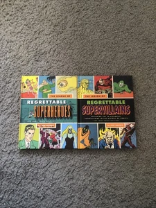 LOT - LEAGUE OF REGRETTABLE SUPERHEROES/SUPERVILLAINS - 2 HARDCOVERS - LIKE NEW - Bild 1 von 3